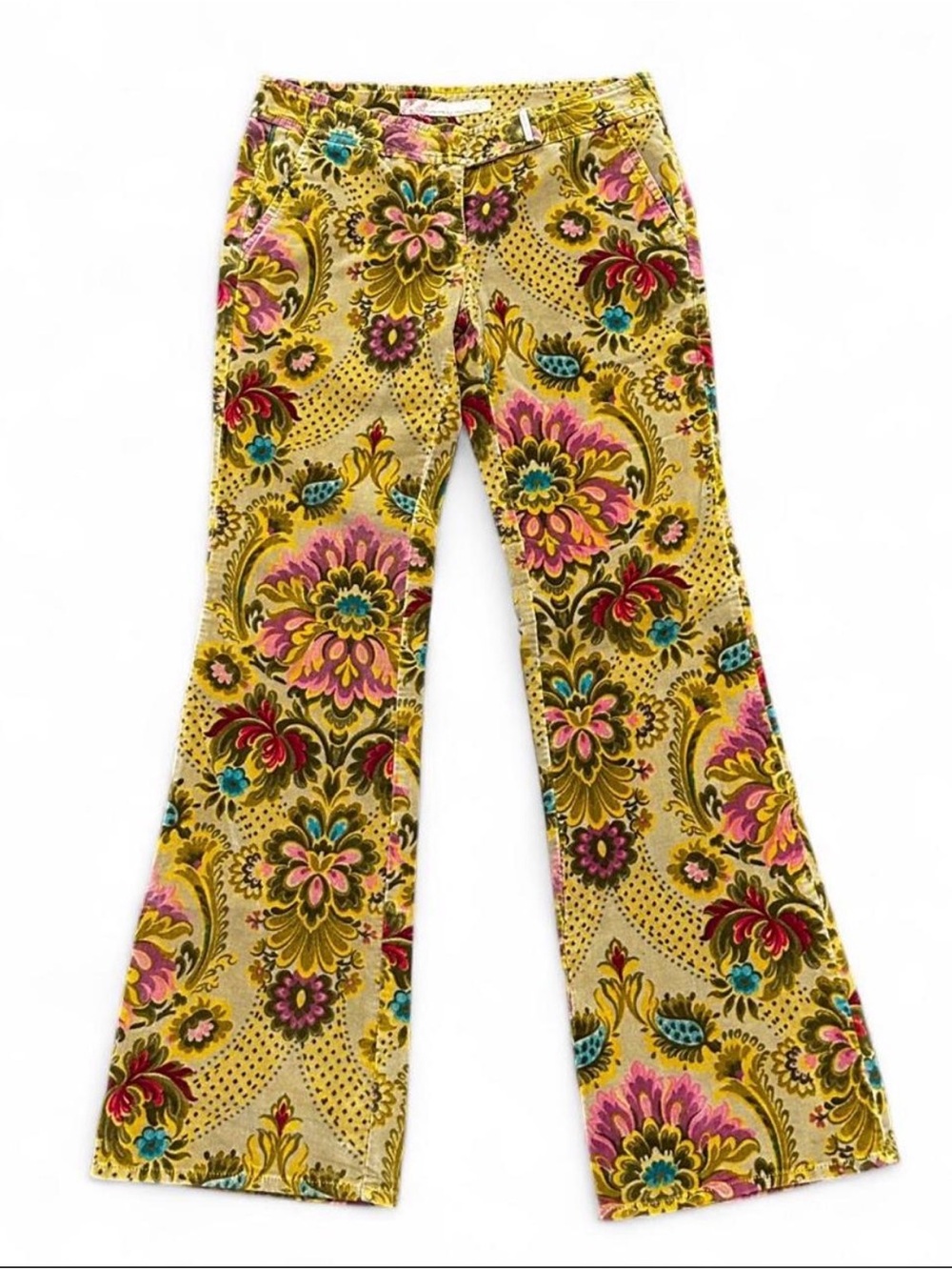 Vintage Fornarina Corduroy Pants Size 27 hippie boho 70s